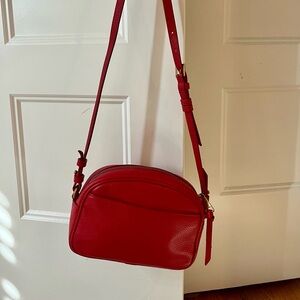 Red J Crew Purse